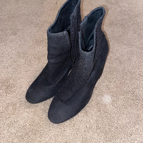 Free People Sparkle Wedge Booties - Picture 3 of 5
